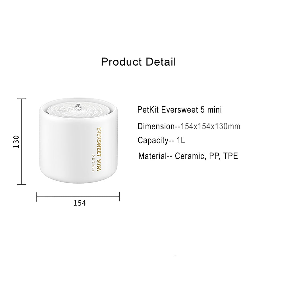 PETKIT - Eversweet 5 Mini Water Fountain