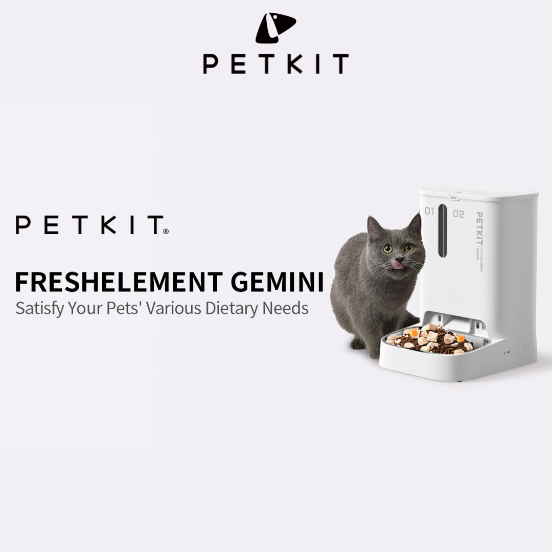 PETKIT - Fresh Element Gemini Smart Pet Feeder